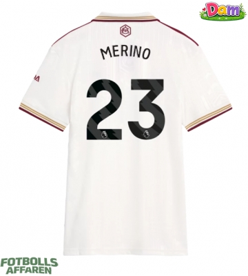 Arsenal Mikel Merino #23 Tredje Tröja Kvinnor 2025-26 Kortärmad